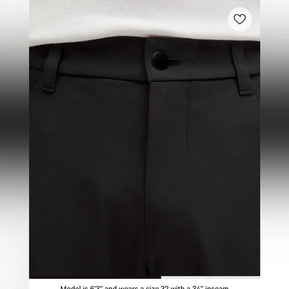 lululemon athletica Black ABC Classic-Fit 5 Pocket Pant - Picture 4 of 11
